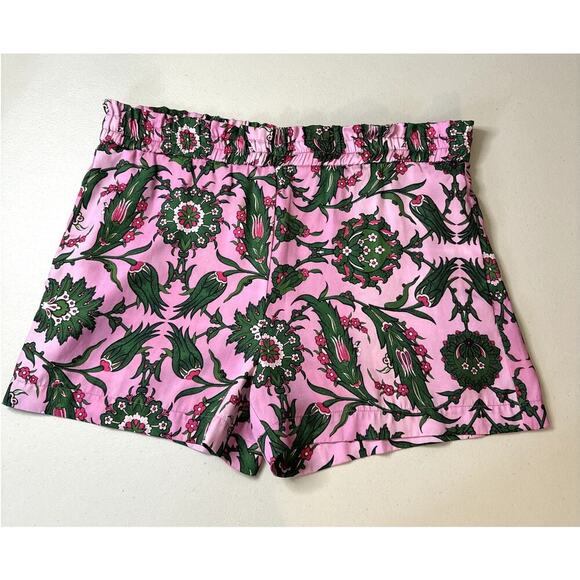 DELFI Collective Maya Shorts Size Small Women's Pink and Green - Picture 2 of 4